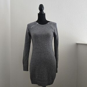 Abercrombie & Fitch Charcoal Long Sleeve Dress
